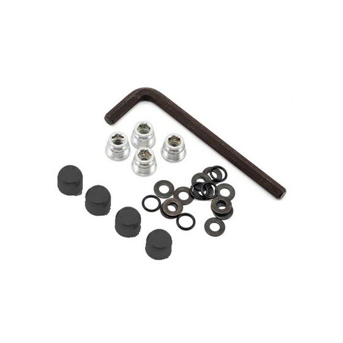Gmade 1.9 RH05 Wheel Hubs Black (4)