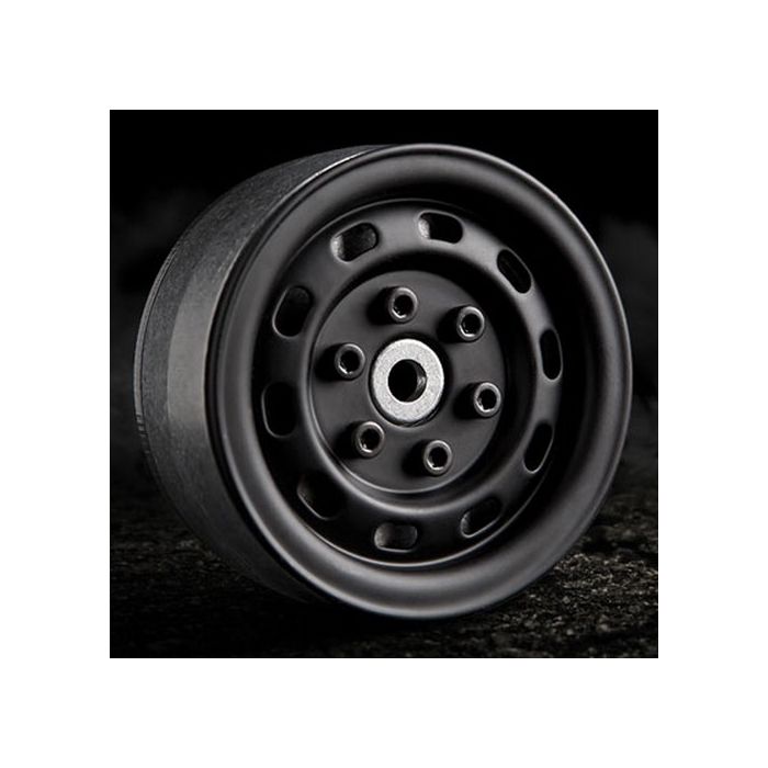 GMADE 1.9 Sr02 Beadlock Wheels (Matt Black) (2)