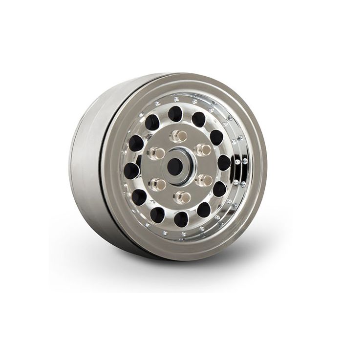 GMADE 1.9 Nr01 Beadlock Wheels (Chrome) (2)