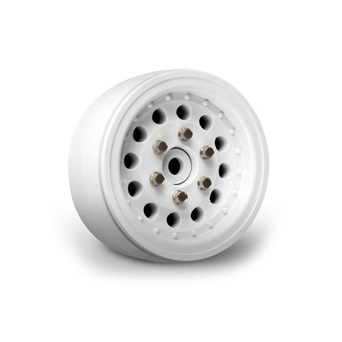 GMADE 1.9 Nr01 Beadlock Wheels (White) (2)