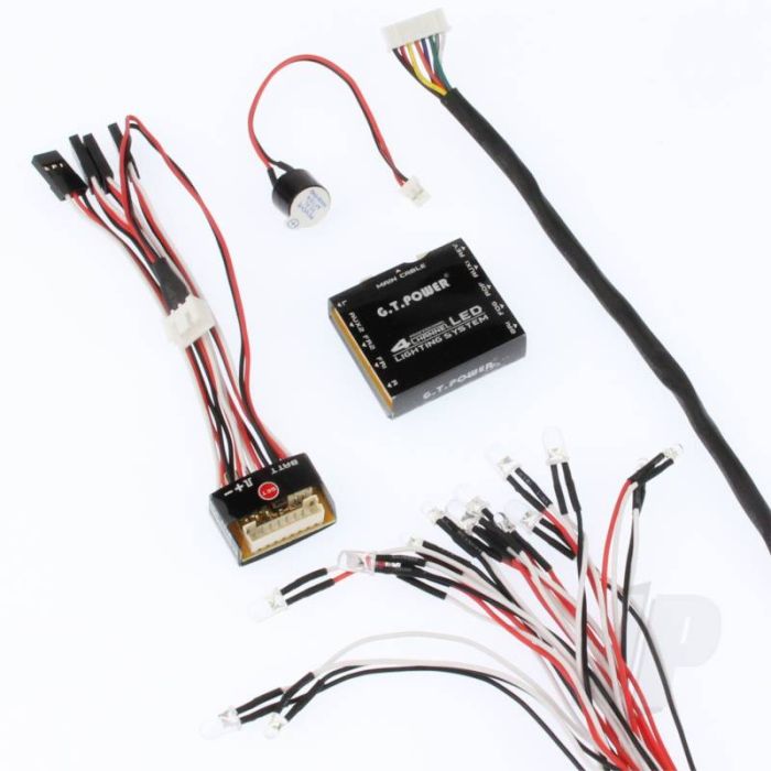GT Power 4-Channel Professional LED Car Lighting System