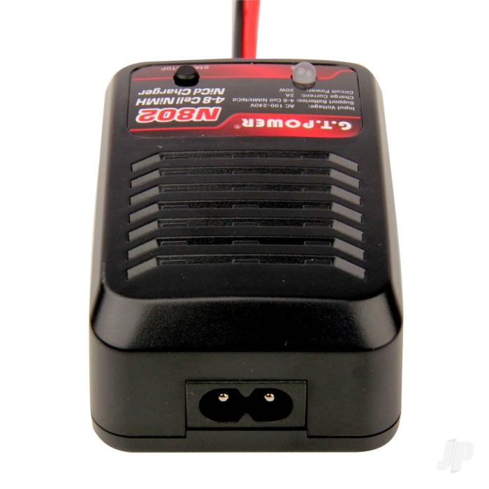 GT Power N802 4 - 8 NiMH / NiCd Battery Charger w/ Deans & Tamiya 