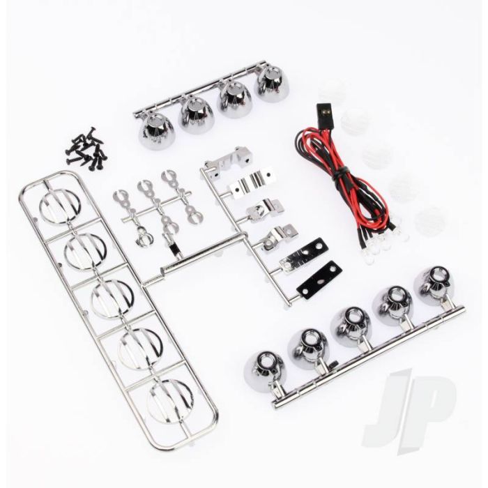GT Power LED Crawler Light Bar Set (Electroplate)