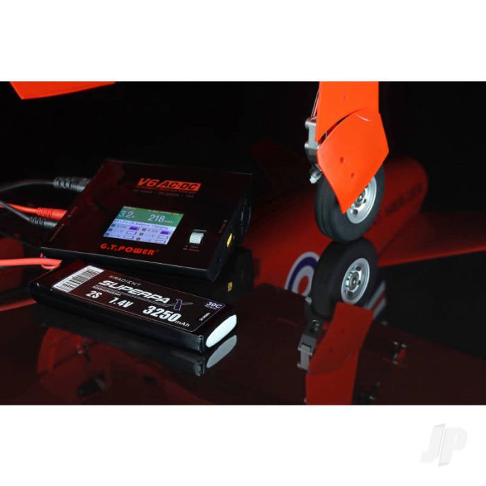 GT Power V6 240v AC / 12v DC NiMH / LiPo /  LiIon / LiFe / Pb Battery Charger
