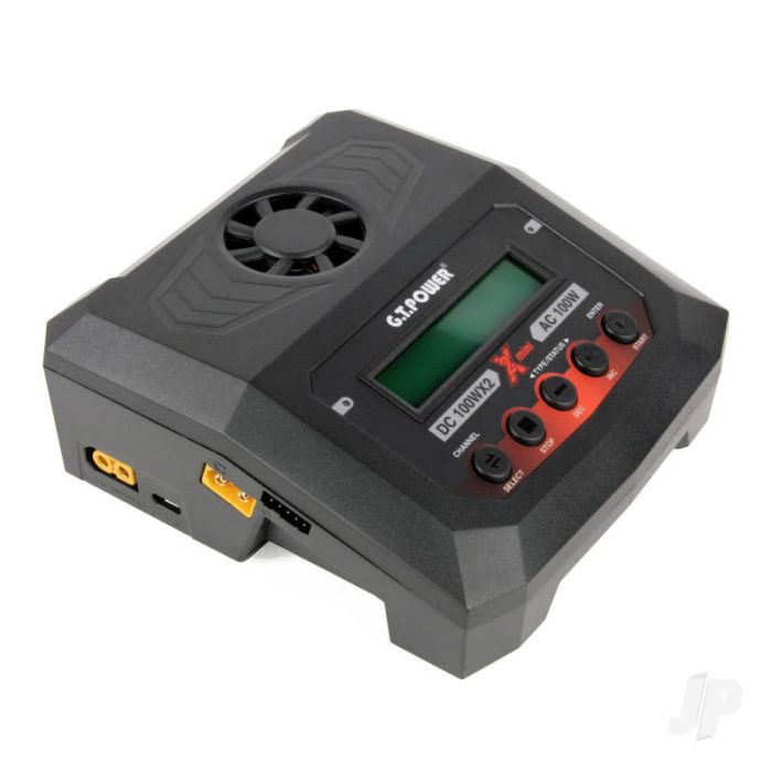 GT Power X2 Mini Charger 50W x2 AC / 100W x2 DC (UK) 