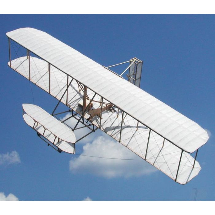 1903 Wright Flyer Large Scale 1:20 Guillow's Balsa Aircraft Kit 616mm Wingspan