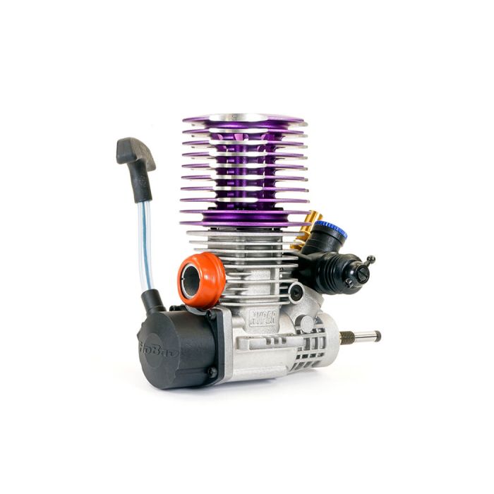 HoBao Hyper 21 3-Port Turbo Plug Nitro Engine w/ New Cops Pull Start