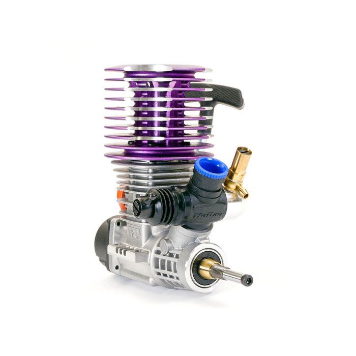 HoBao Hyper 21 3-Port Turbo Plug Nitro Engine w/ New Cops Pull Start