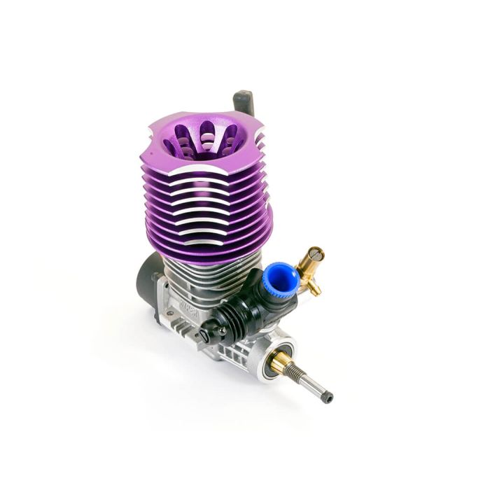 HoBao Hyper 21 3-Port Turbo Plug Nitro Engine w/ New Cops Pull Start