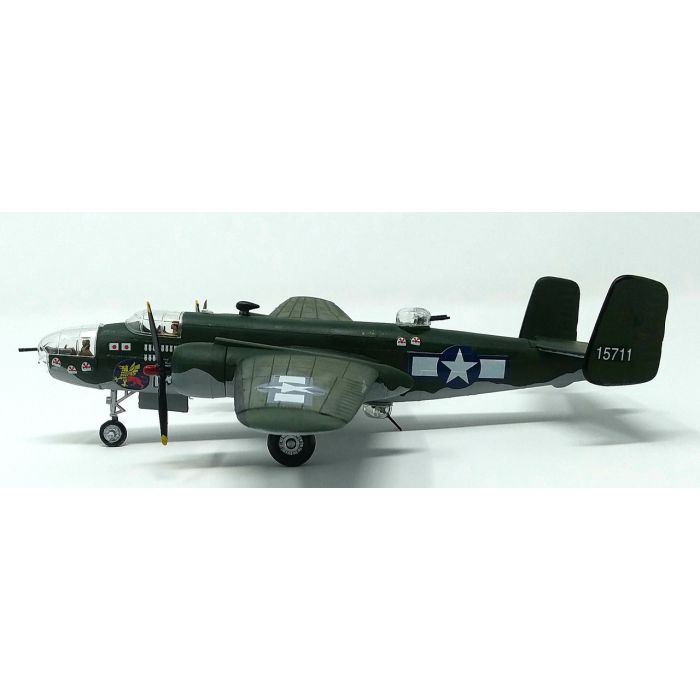 Atlantis Models 1:64 B-25 Flying Dragon w/Stand Plastic Model Kit