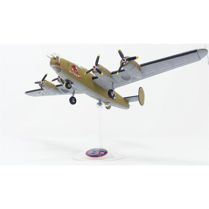 Atlantis Models 1:92 B-24 Liberator Buffalo Bill w/Stand Plastic Model Kit