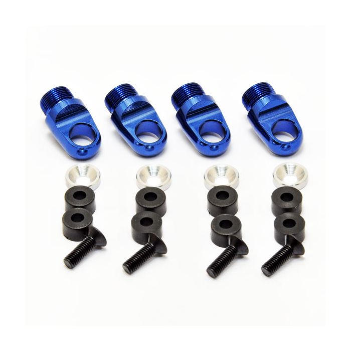 HoBao OFNA DC-1 CNC Aluminium Shock Caps w/Gasket (4)
