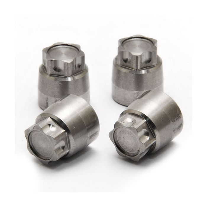 HoBao OFNA DC-1 CNC Aluminium Flanged Wheel Nuts 4mm (4)