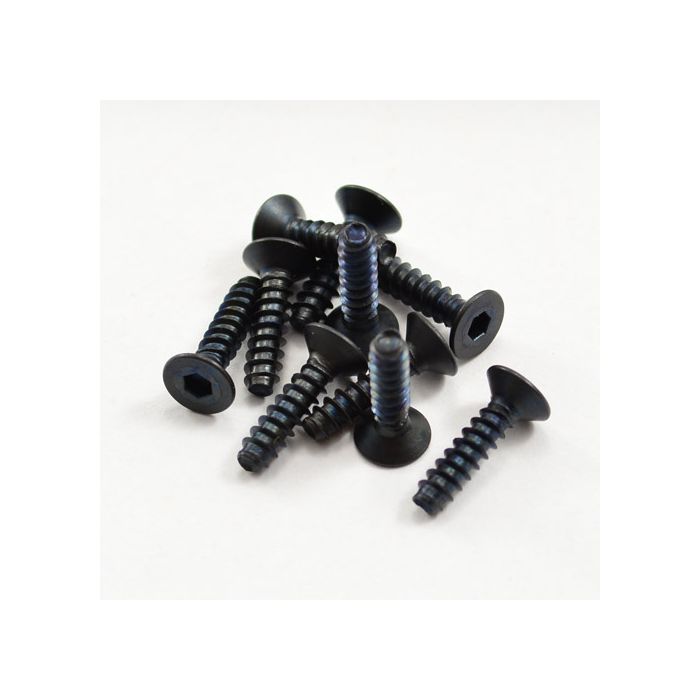 HoBao OFNA M3x12mm Hex Socket Csk Tapping Screws