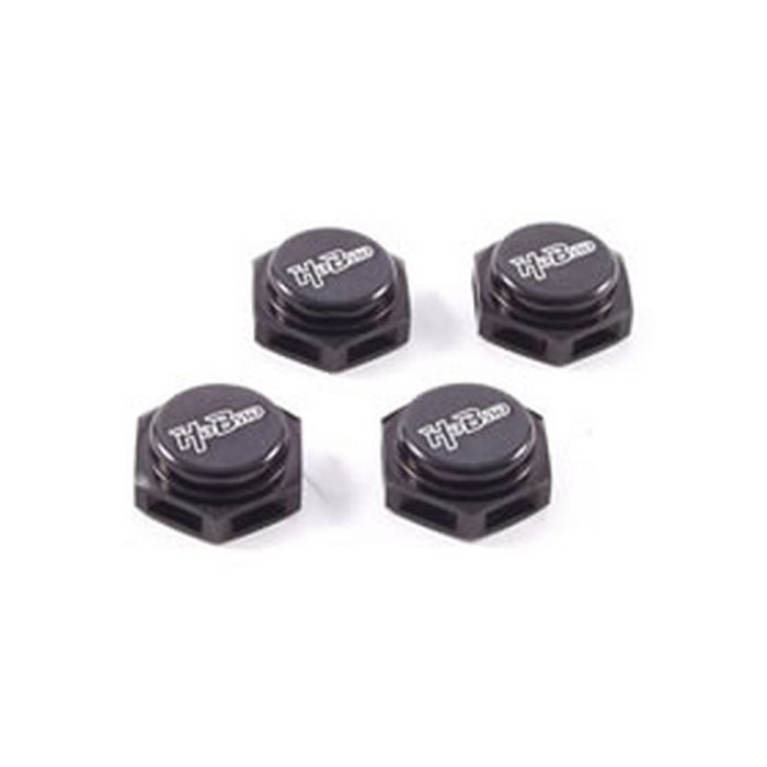HoBao OFNA 'Hobao' Wheel Hex Hubs (4) Black