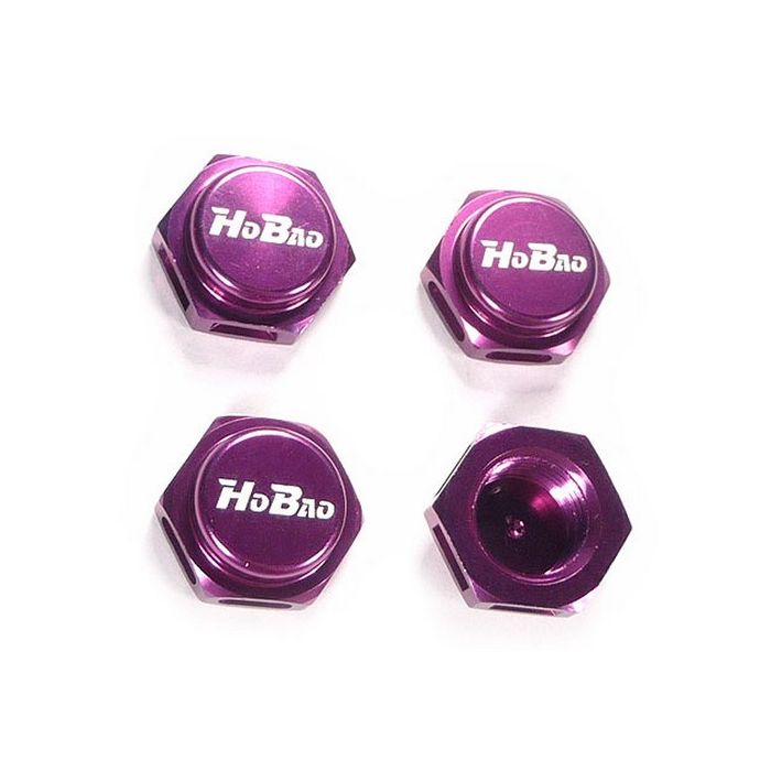 HoBao OFNA 'Hobao' Wheel Hex Hubs Purple