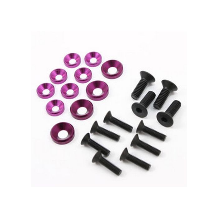HoBao OFNA Hyper 7 4mm Alum Washers & Screws
