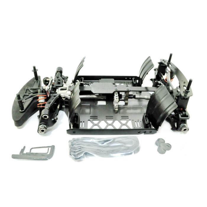 Hobao Extreme VTE2 1/8 On Road EP RC Car Rolling Chassis