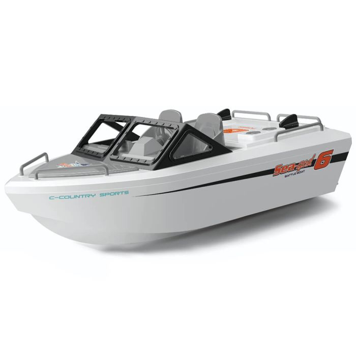 Heng Long Sea-God 6 (245mm) Jet Karting Swap Boat RTR Brushless RC – White