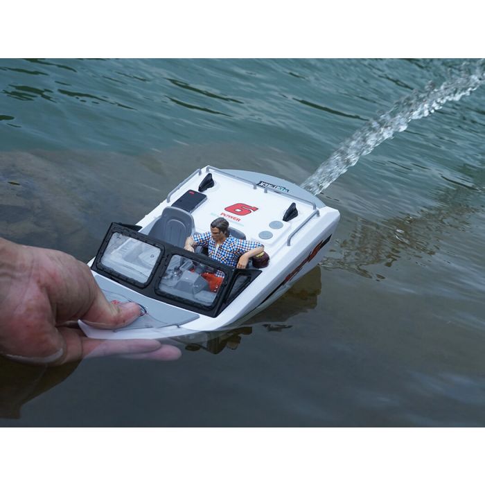 Heng Long Sea-God 6 (245mm) Jet Karting Swap Boat RTR Brushless RC – White