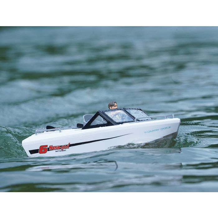 Heng Long Sea-God 6 (245mm) Jet Karting Swap Boat RTR Brushless RC – White