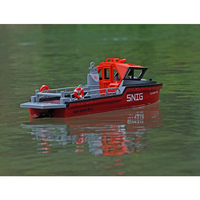 Heng Long Snig SAR Search & Rescue Lifeboat RTR Brushless RC Boat – Black