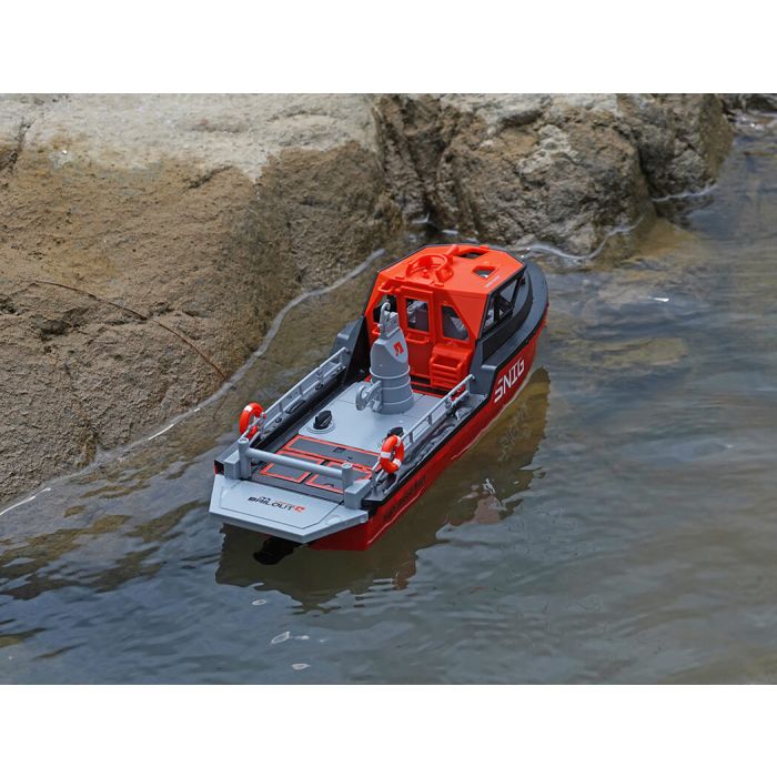 Heng Long Snig SAR Search & Rescue Lifeboat RTR Brushless RC Boat – Black