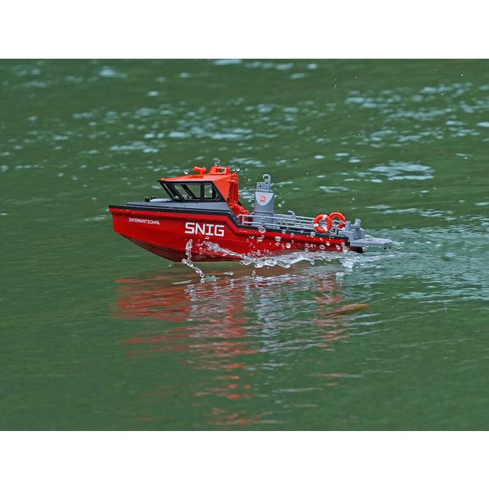 Heng Long Snig SAR Search & Rescue Lifeboat RTR Brushless RC Boat – Black