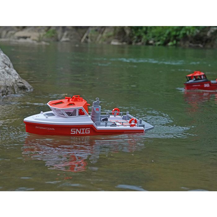 Heng Long Snig SAR Search & Rescue Lifeboat RTR Brushless RC Boat – White