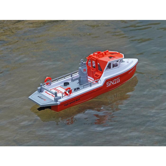 Heng Long Snig SAR Search & Rescue Lifeboat RTR Brushless RC Boat – White