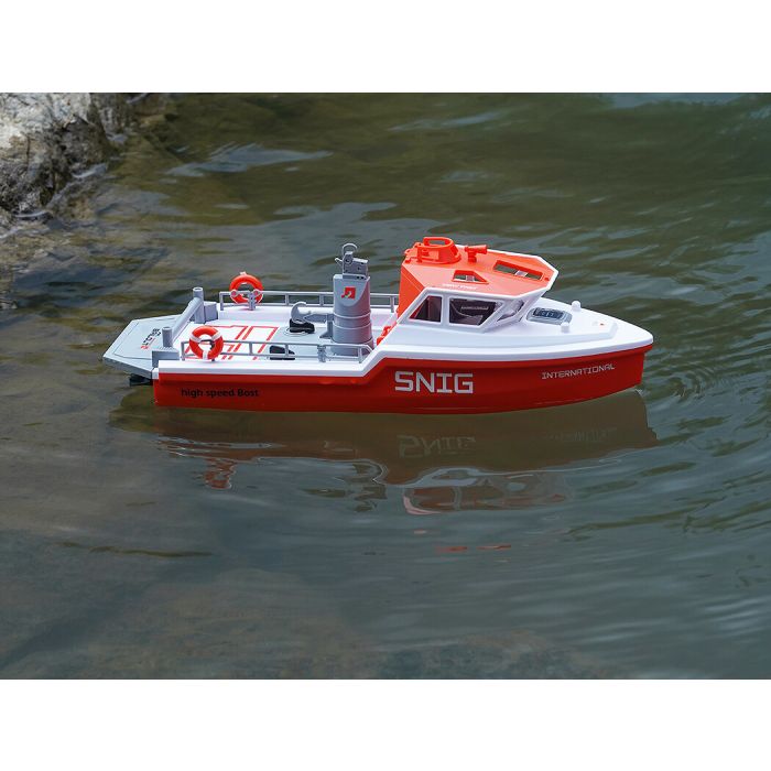 Heng Long Snig SAR Search & Rescue Lifeboat RTR Brushless RC Boat – White