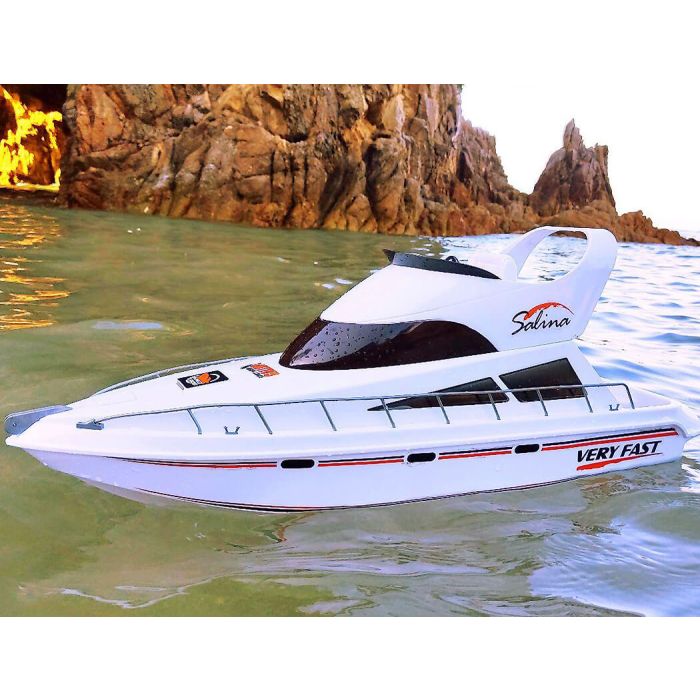 Salina Luxury Mediterranean Radio Control Twin Electric Motor Yacht RTR