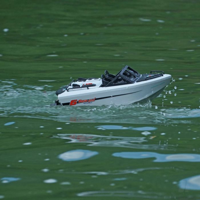 Henglong Seagod 6 Karting Boat RTR RC Turbojet Boat – Grey