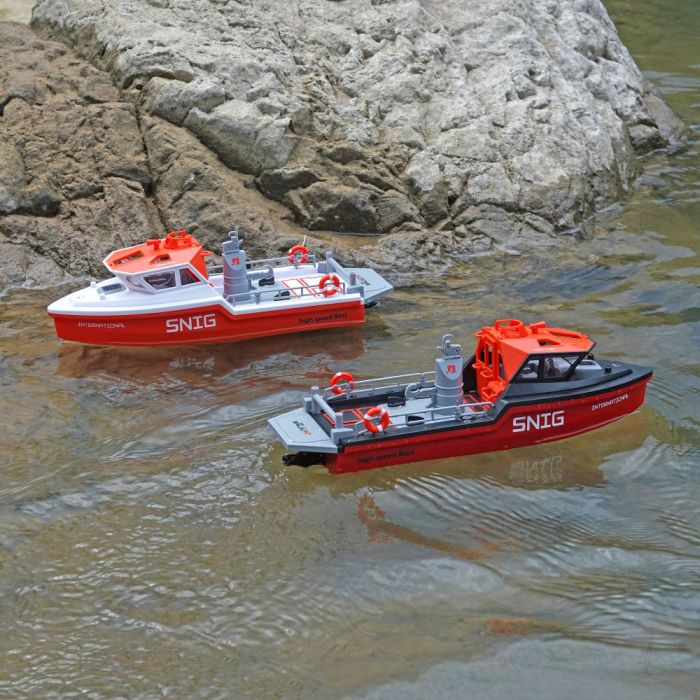 Henglong Search & Rescue RTR RC Turbojet Boat - Red / Black (320mm)