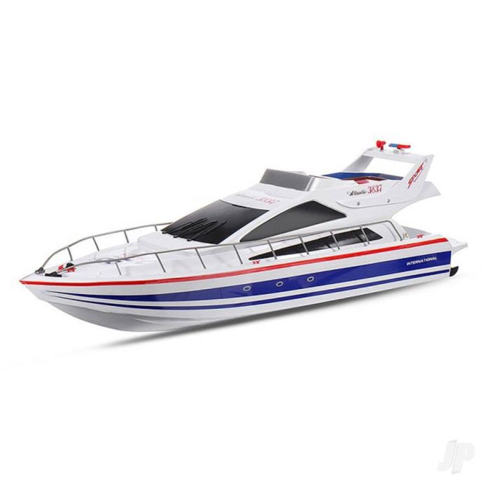 Henglong Atlantic Yacht Luxury Powerboat RTR RC Boat (700mm) - Blue