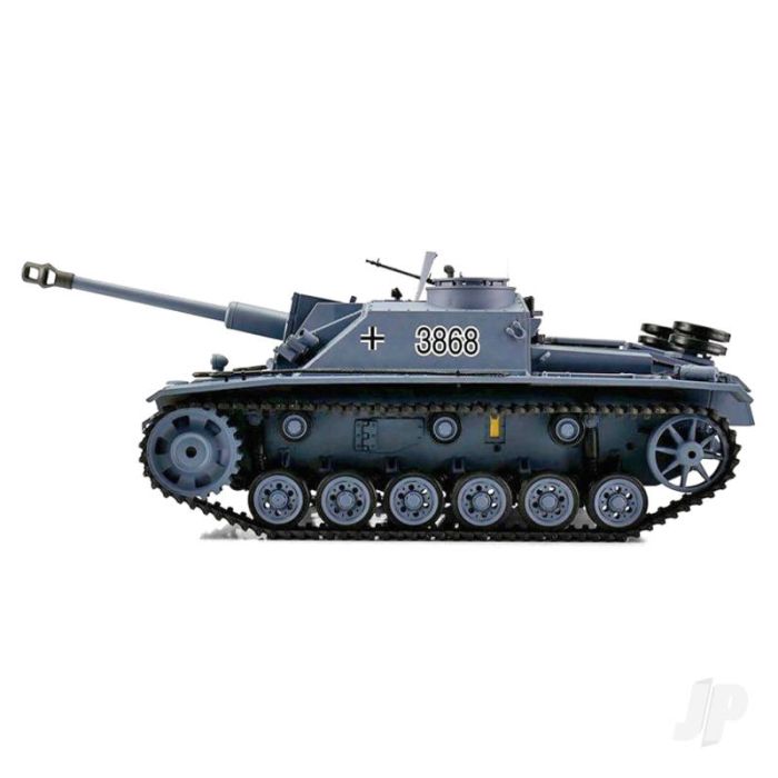 Henglong 1:16 German Stug III RC Tank - Shoots, smokes and sounds!