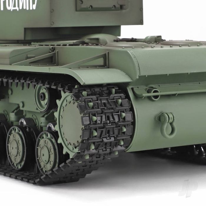 Henglong 1:16 Soviet KV-2 RC Tank (IR+Shoot+Smoke+Sound)