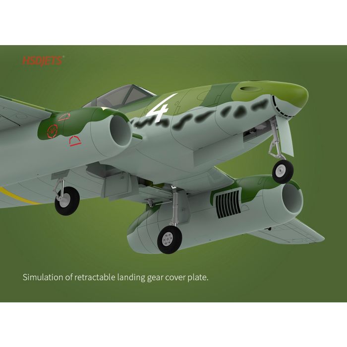 HSD Jets ME-262 EDF Electric Ducted Fan RC Jet PNP (no Tx/Rx/Bat)
