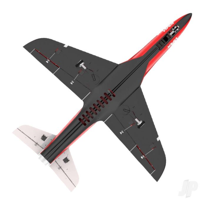HSD Jets Super Viper 105mm EDF 12S Foam Jet, Red (PNP)