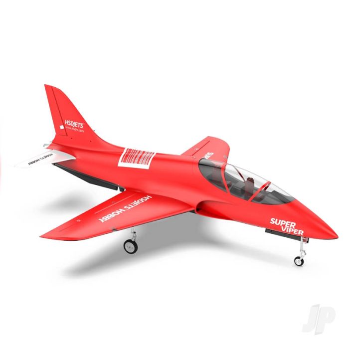 HSD Jets Super Viper 105mm EDF 12S Foam Jet, Red (PNP)