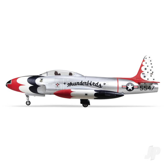 HSD Jets T-33 8kg Turbine Foam Jet, Thunderbird (PNP, no turbine)