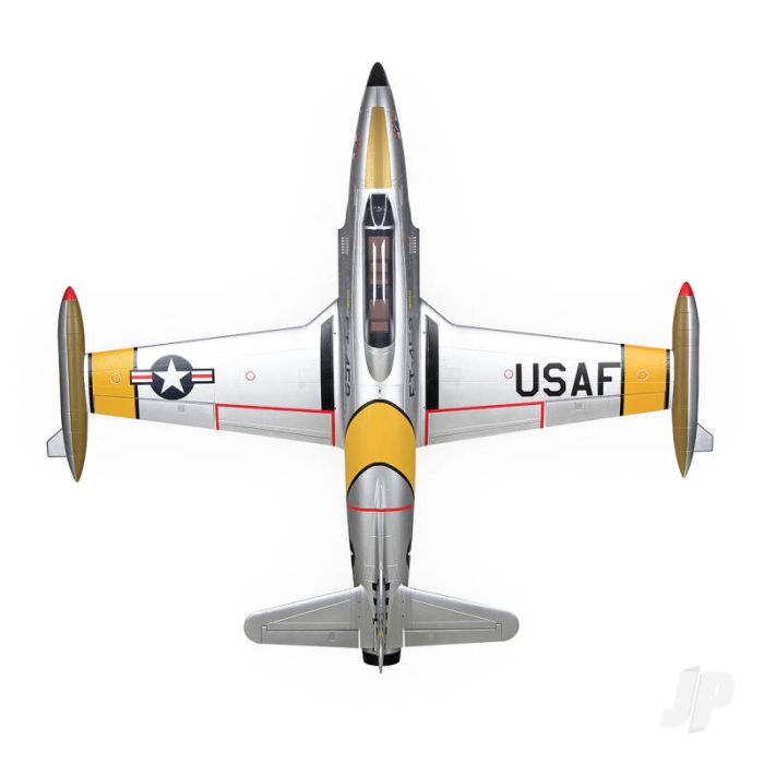 HSD Jets T-33 8kg Turbine Foam Jet, Yellow Ribbon (PNP, no turbine)