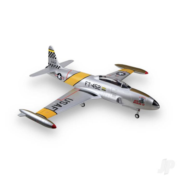 HSD Jets T-33 8kg Turbine Foam Jet, Yellow Ribbon (Kit)