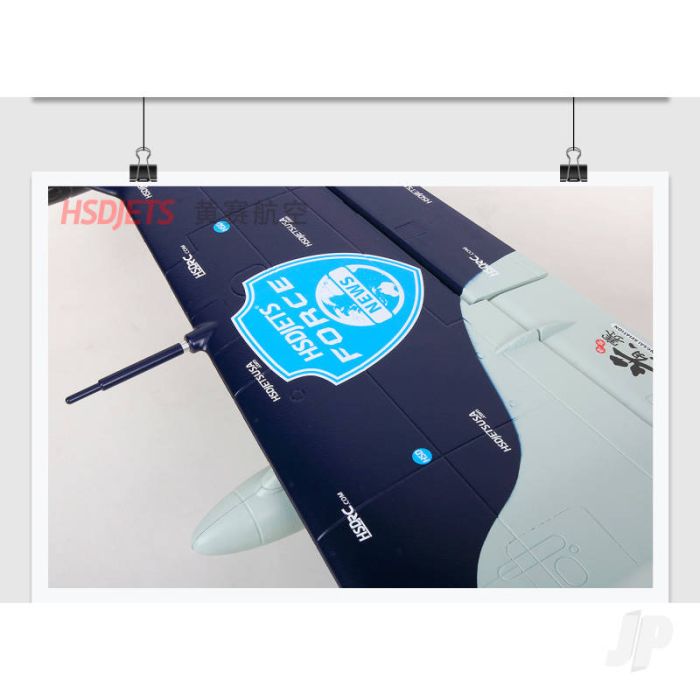 HSD Jets L-39 6kg Turbine Foam Jet, Blue Camo (PNP + Smoke, no turbine) XT60