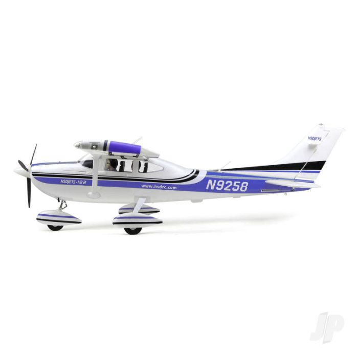 HSD Jets Cessna 182 RC Brushless Electric Plane PNP (no Tx/Rx/Bat) - Blue