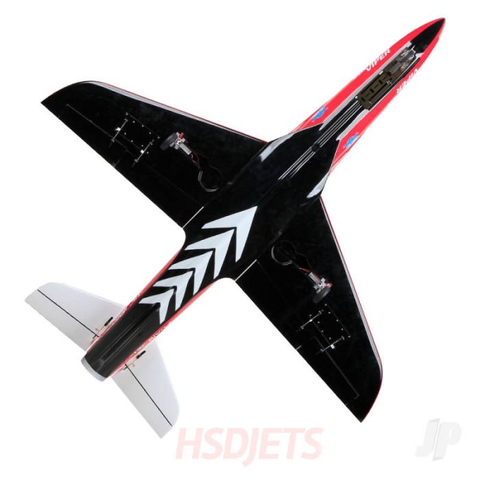 HSD Jets Super Viper Turbine Composite, Red, 1800mm (PNP + smoke, no turbine)