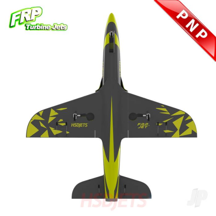 HSD Jets Super Viper Turbine Composite, Yellow / Grey, 1800mm (PNP + smoke, no turbine)