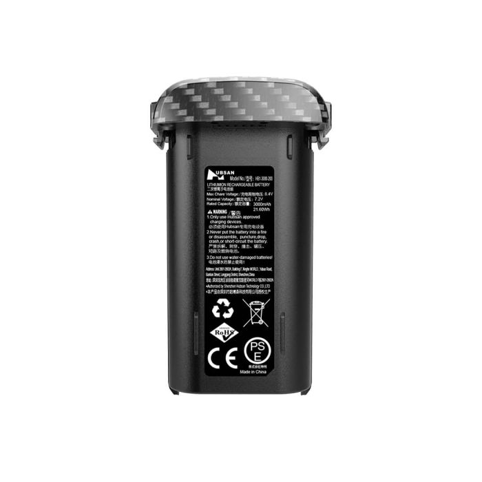 Hubsan Zion Mini Pro Refined LiIon Spare Replacement Battery - Black