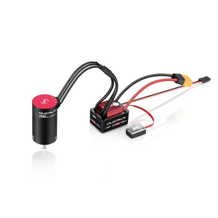 Hobbywing Quicrun 2850sl 4700Kv Motor Black
