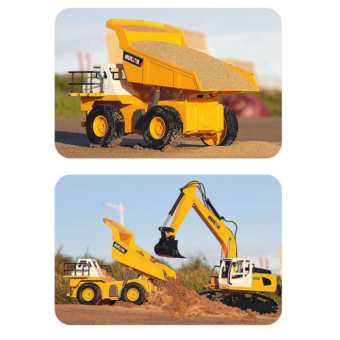 Huina 1:24 RC Dump Truck Tipper Lorry -  6 Function